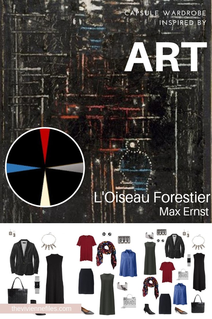 A TRAVEL CAPSULE WARDROBE INSPIRED BY L’OISEAU FORESTIER BY MAX ERNST - AUTUMN 2018