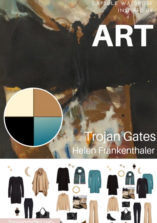 A TRAVEL CAPSULE WARDROBE INSPIRED BY TROJAN GATES BY HELEN FRANKENTHALER – AUTUMN 2018