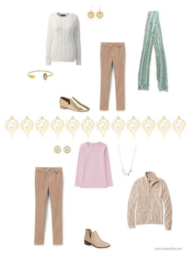 22. 2 ways to wear camel pants from a capsule wardrobe