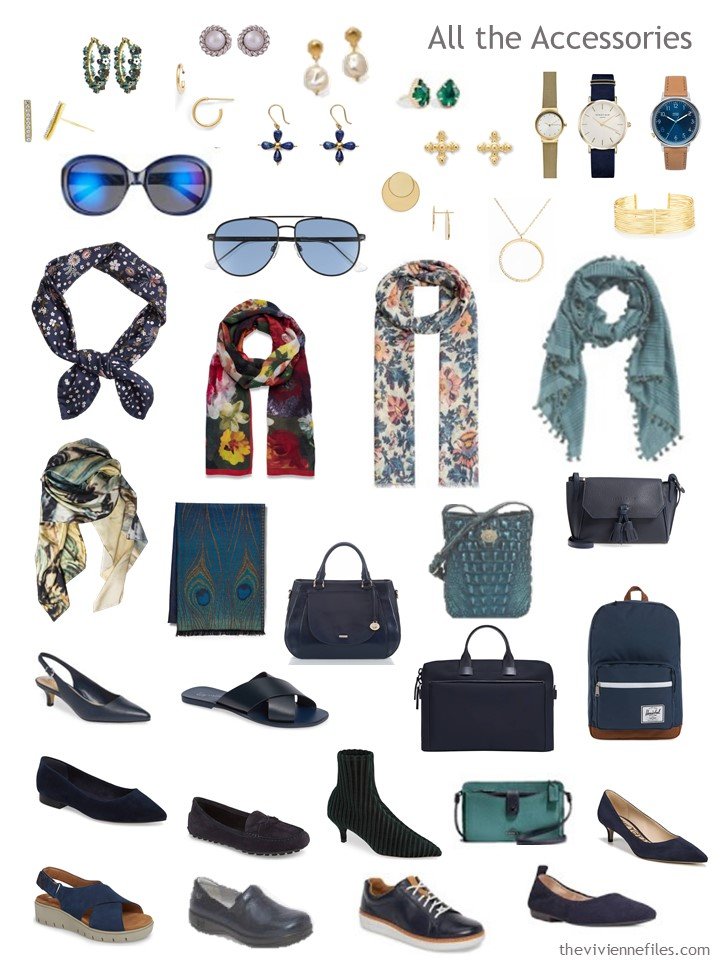 9. Accessories for a capsule wardrobe based on Shallow Deep by Kandinsky