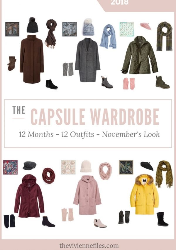 BUILD A CAPSULE WARDROBE IN 12 MONTHS, 12 OUTFITS – NOVEMBER 2018