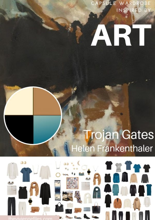 CREATE A TRAVEL CAPSULE WARDROBE INSPIRED BY TROJAN GATES BY HELEN FRANKENTHALER