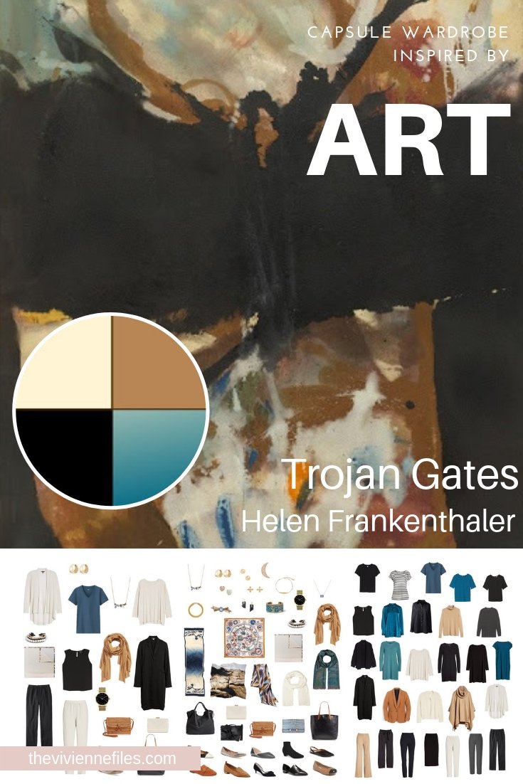 CREATE A TRAVEL CAPSULE WARDROBE INSPIRED BY TROJAN GATES BY HELEN FRANKENTHALER