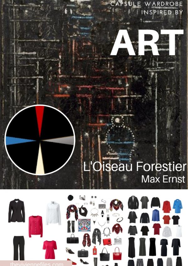 A TRAVEL CAPSULE WARDROBE INSPIRED BY L’OISEAU FORESTIER BY MAX ERNST