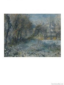 1. Paysage de Neige by Renoir