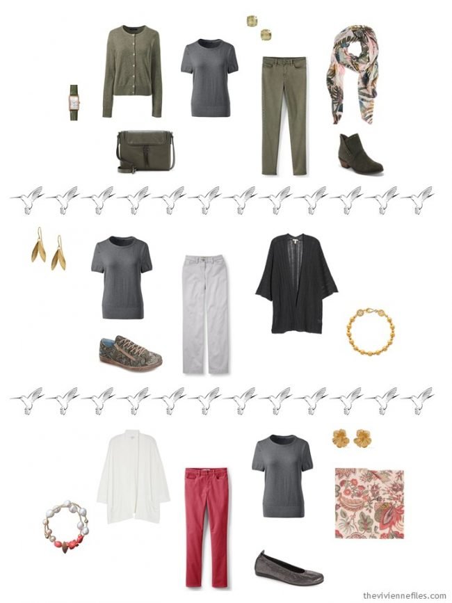 13. 3 ways to wear a grey sweater in a capsule wardrobe