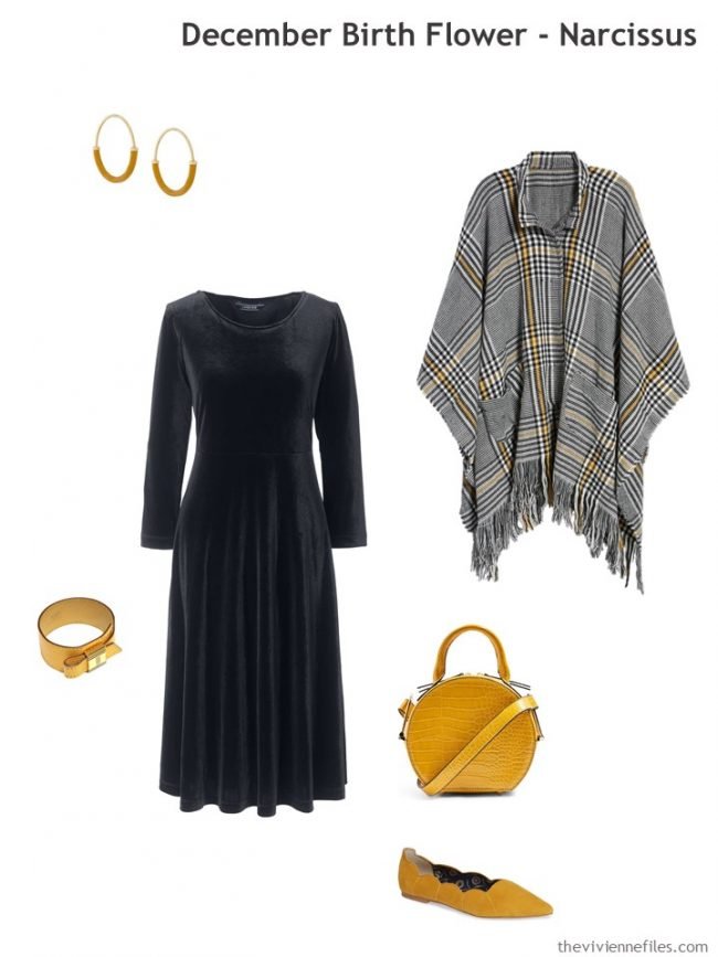 3. adding mustard accents to black