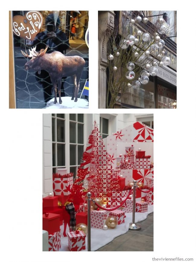 4. holiday decorations in Paris