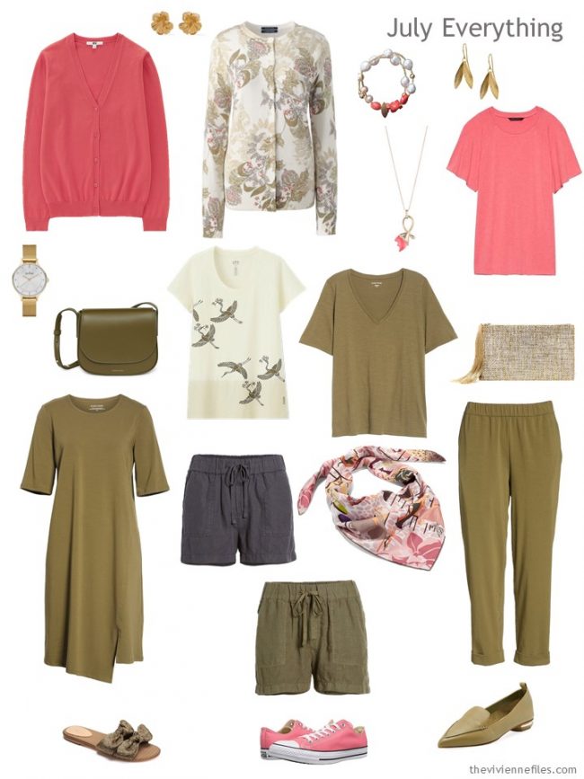 5. July travel capsule wardrobe