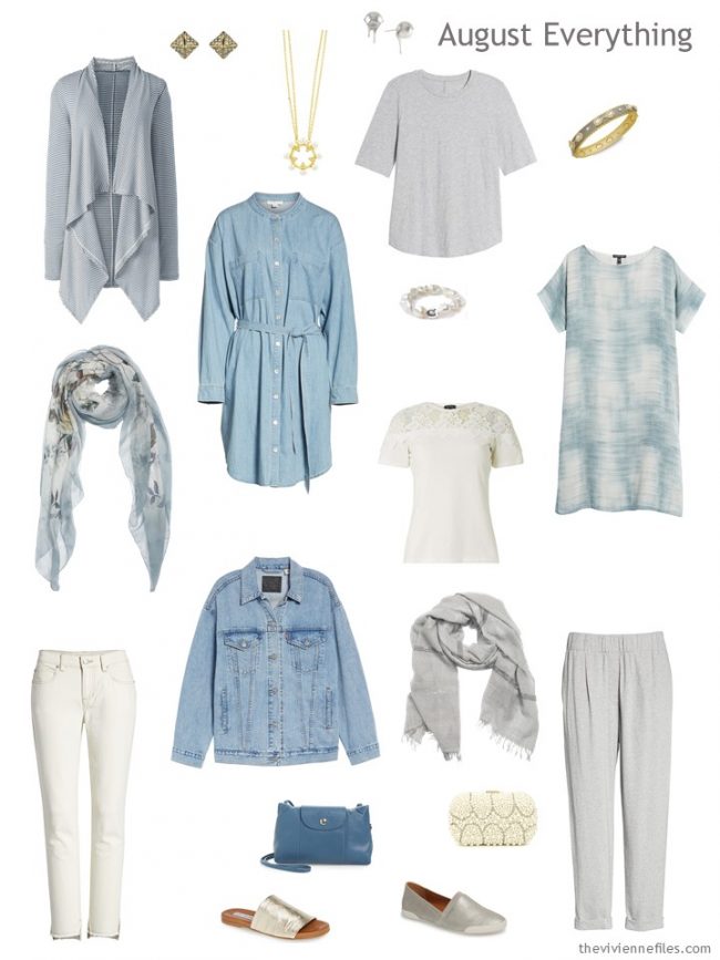 5. Summer travel capsule wardrobe