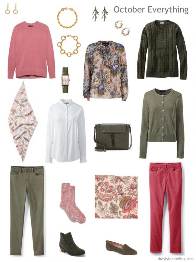 6. October travel capsule wardrobe