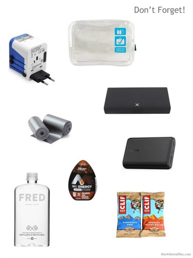 8. travel essentials