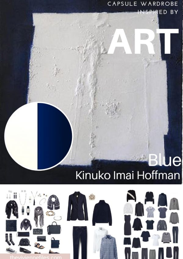 EVALUATING A CAPSULE WARDROBE INSPIRED BY BLUE BY KINUKO IMAI HOFFMAN
