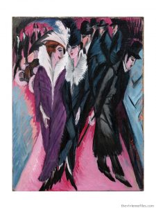 1. Street, Berlin by Kirchner