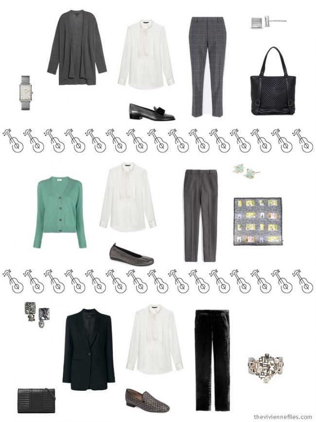 13. 3 ways to wear a white blouse in a capsule wardrobe