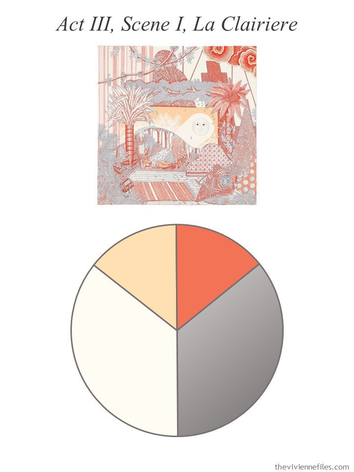 7. Hermes scarf with color palette