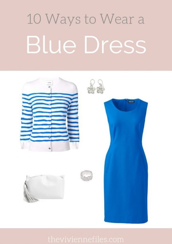 10 WAYS TO WEAR A BLUE DRESS