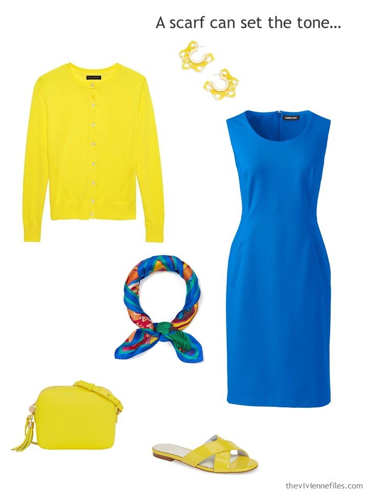 10 Ways to Wear a Blue Dress - The Vivienne Files