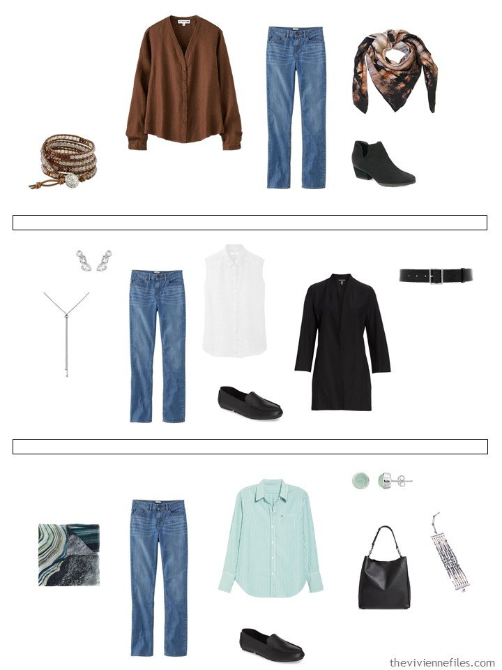 17. 3 ways to wear jeans from a capsule wardrobe