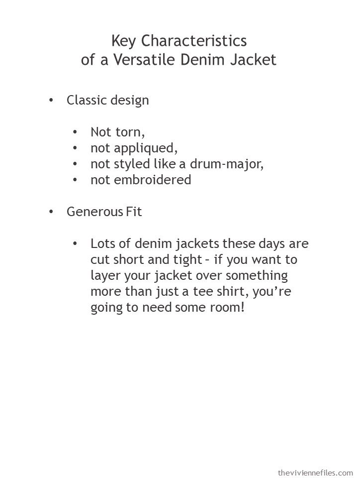 2. guidelines for buying a versatile denim jacket