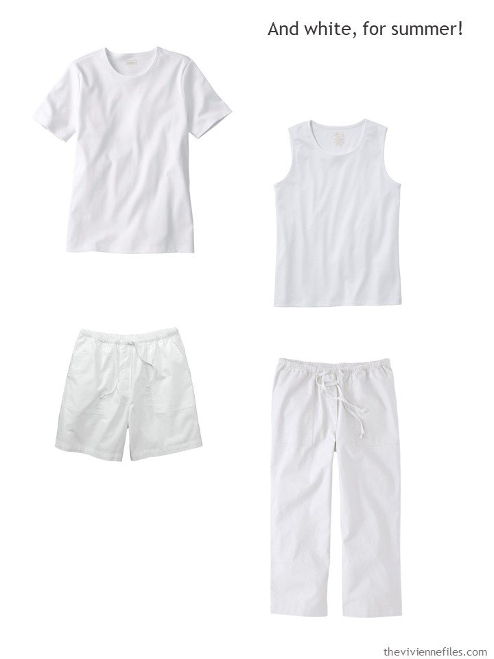 4. 4 white garments