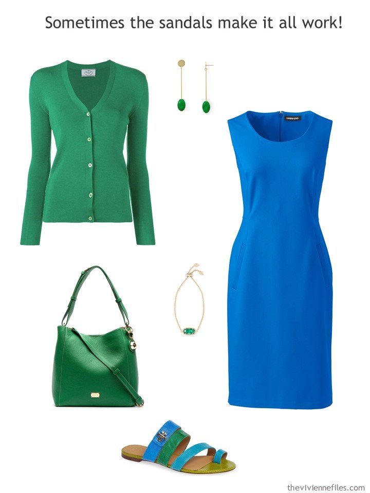 10 Ways to Wear a Blue Dress - The Vivienne Files