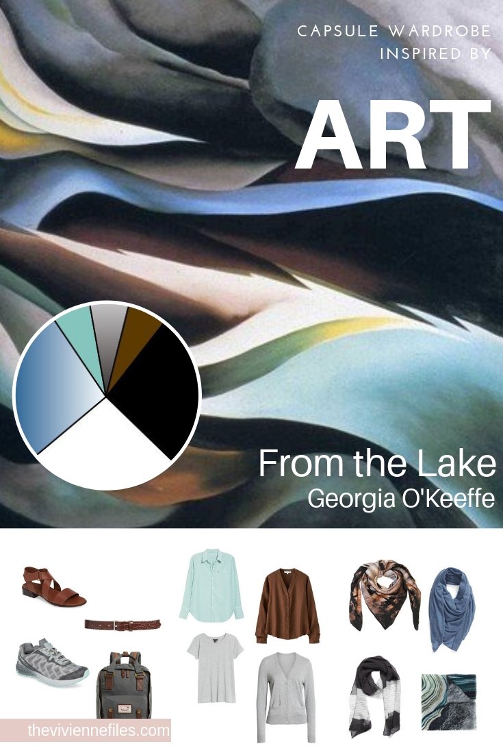 CREATE A TRAVEL CAPSULE WARDROBE INSPIRED BY FROM THE LAKE BY GEORGIA O’KEEFFE