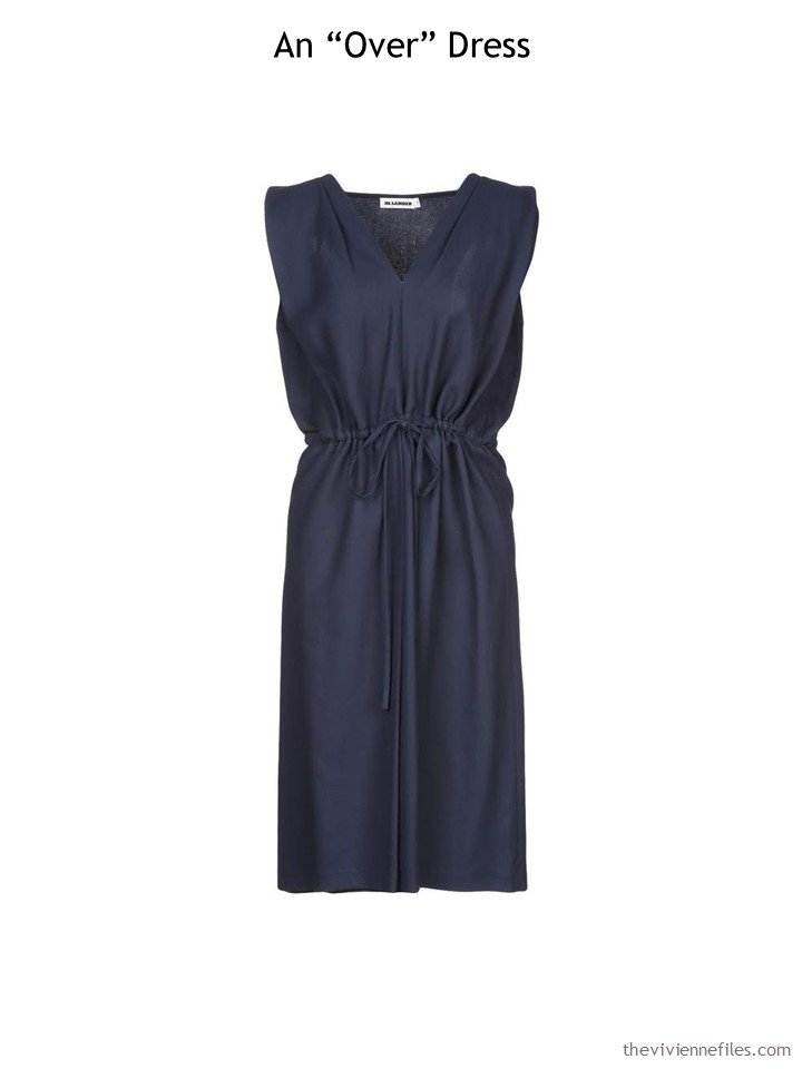 1. Navy Jil Sander dress