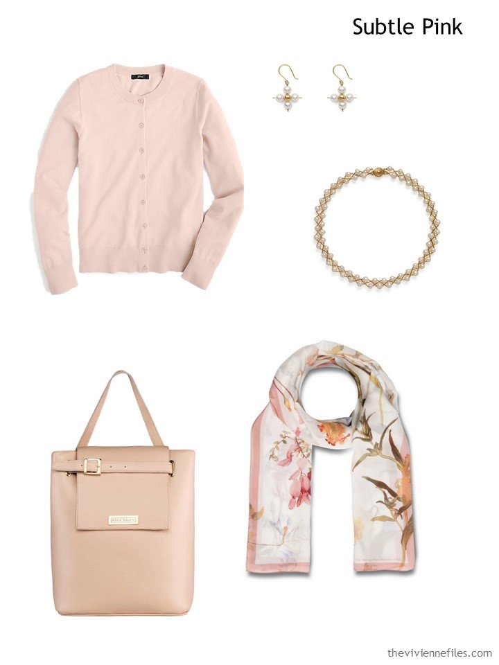 2. Subtle Pink French 5-Piece Wardrobe