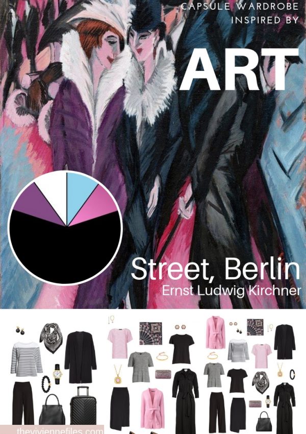 CREATE A TRAVEL CAPSULE WARDROBE – START WITH ART: STREET, BERLIN BY ERNST LUDWIG KIRCHNER