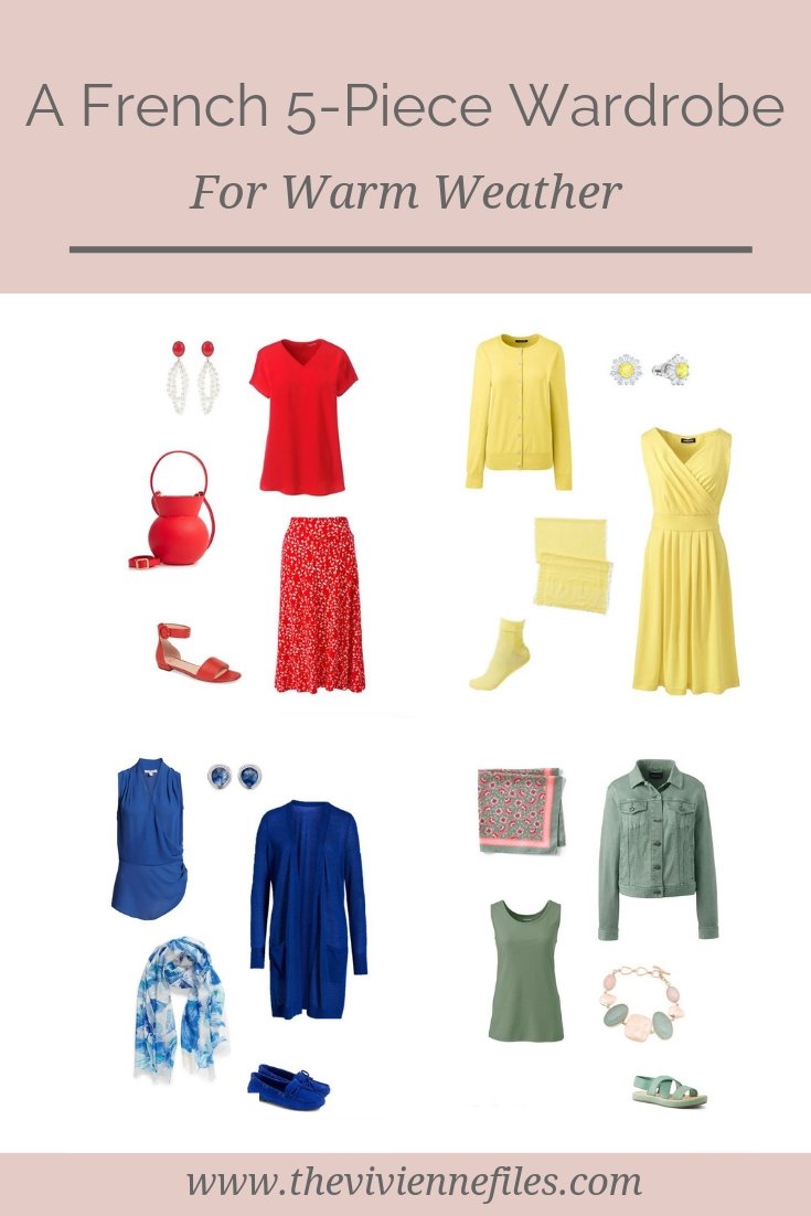 READY FOR A WARM-WEATHER WARDROBE UPDATE_ HOW ABOUT A FRENCH 5-PIECE WARDROBE