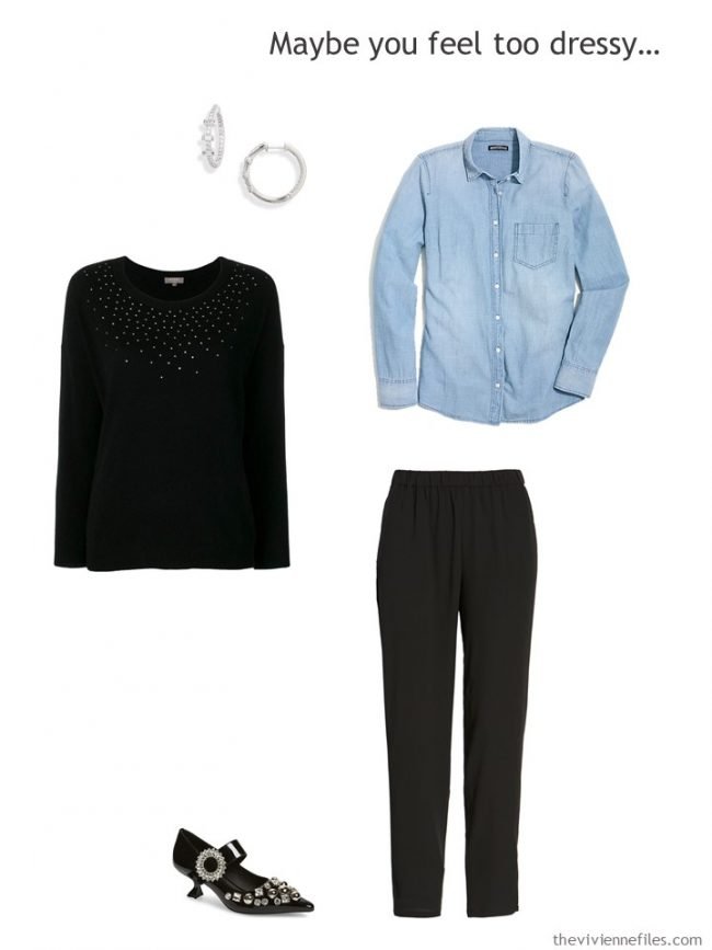 10 Ways to Wear a Denim (or Chambray) Shirt - The Vivienne Files