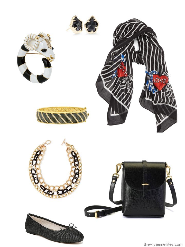 2. black and white accessory family