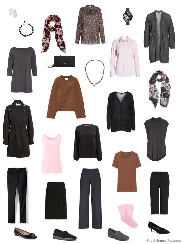 Adding to a Starter Wardrobe in Black, Grey, Brown and Pink - The ...