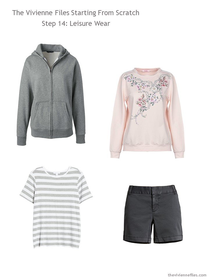 8. adding leisure wear to a capsule wardrobe