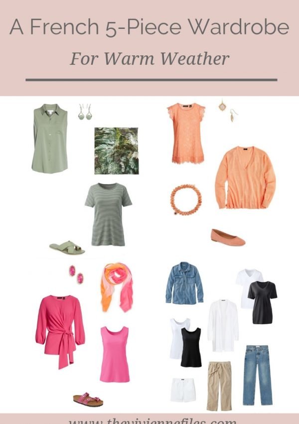 A FRENCH 5-PIECE CAPSULE WARDROBE FOR WARM WEATHER