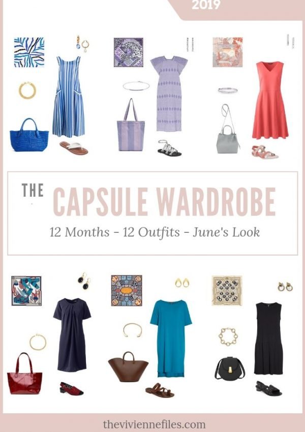 CREATE A CAPSULE WARDROBE BASED ON 6 HERMES SCARVES