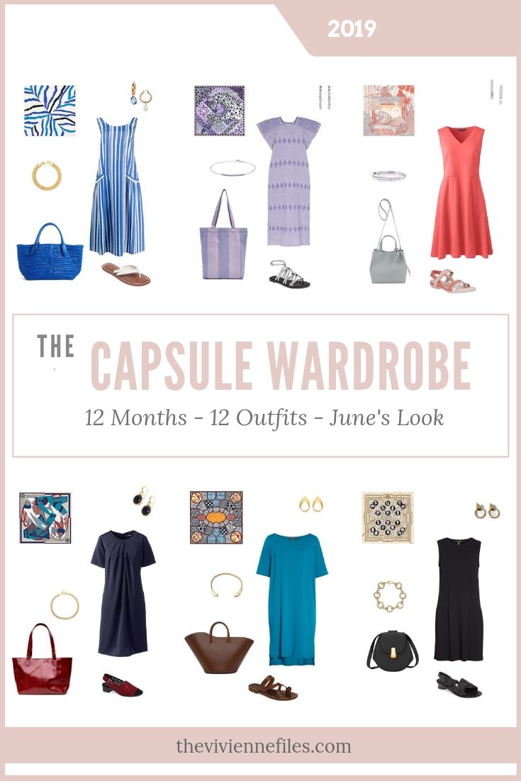 CREATE A CAPSULE WARDROBE BASED ON 6 HERMES SCARVES