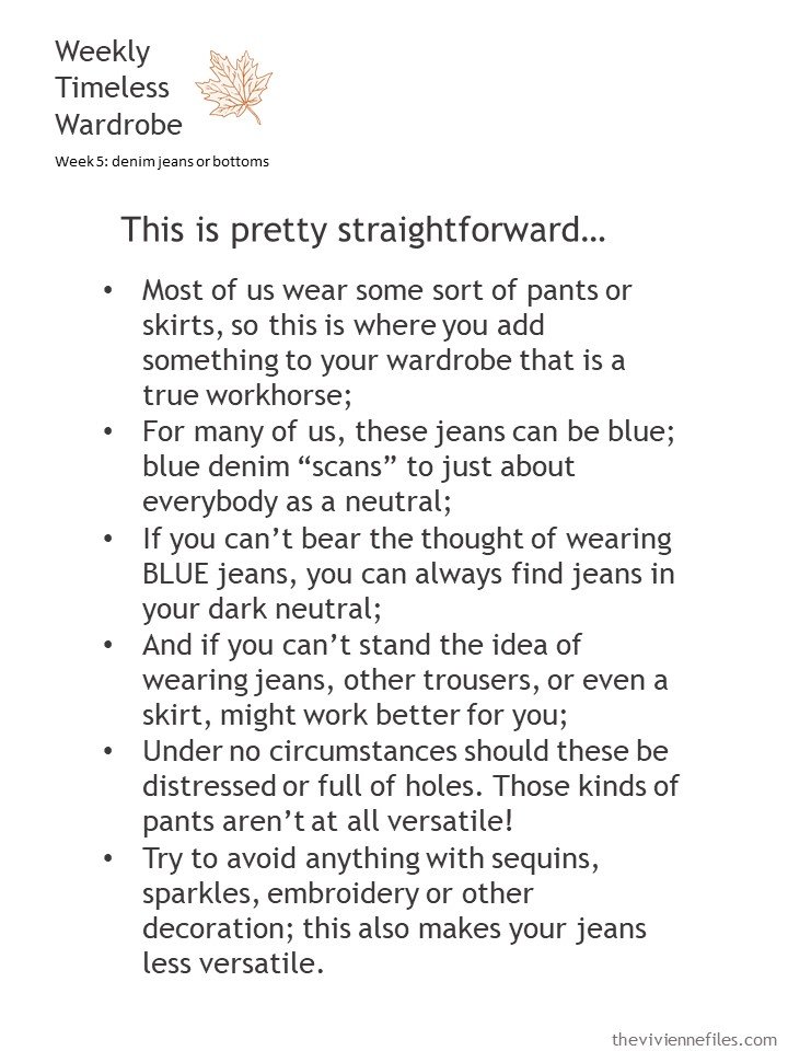 2. guidelines for adding jeans to your wardrobe