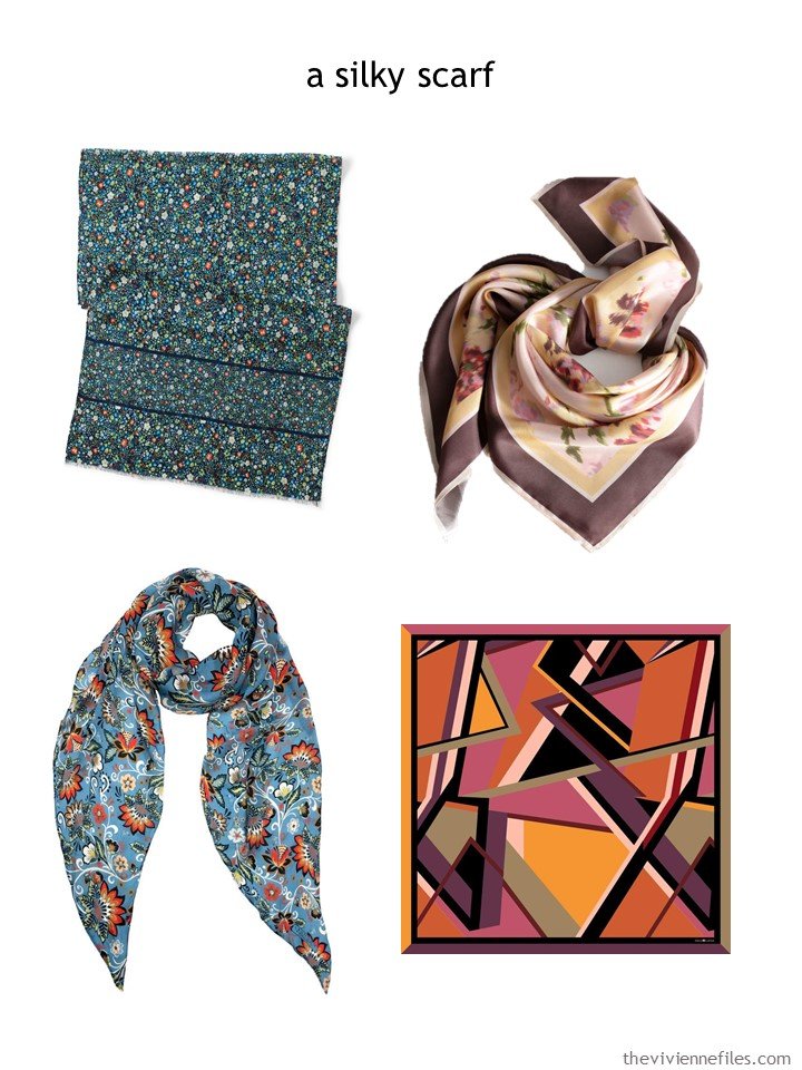 8. choosing a silky scarf for autumn 2019