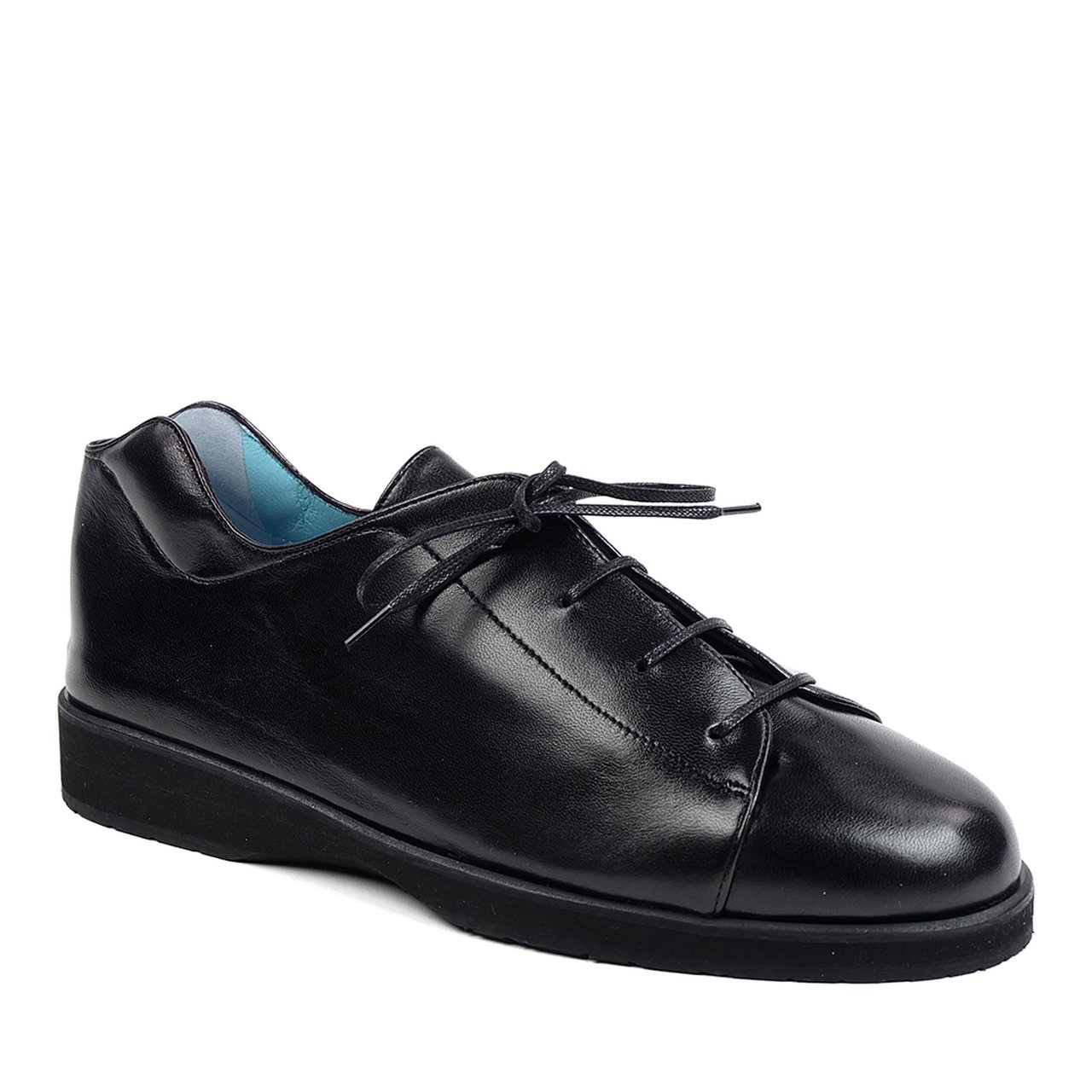 Hanigs shoes black blucher oxfords