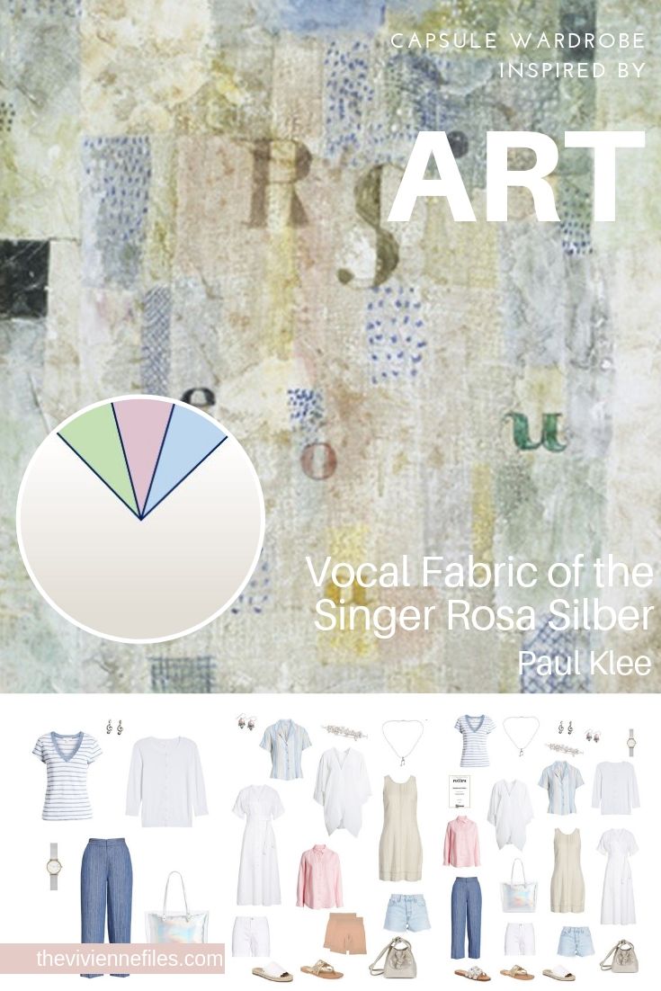 CREATE A TRAVEL CAPSULE WARDROBE INSPIRED BY ART: VOCAL FABRIC OF THE SINGER ROSA SILBER BY PAUL KLEE