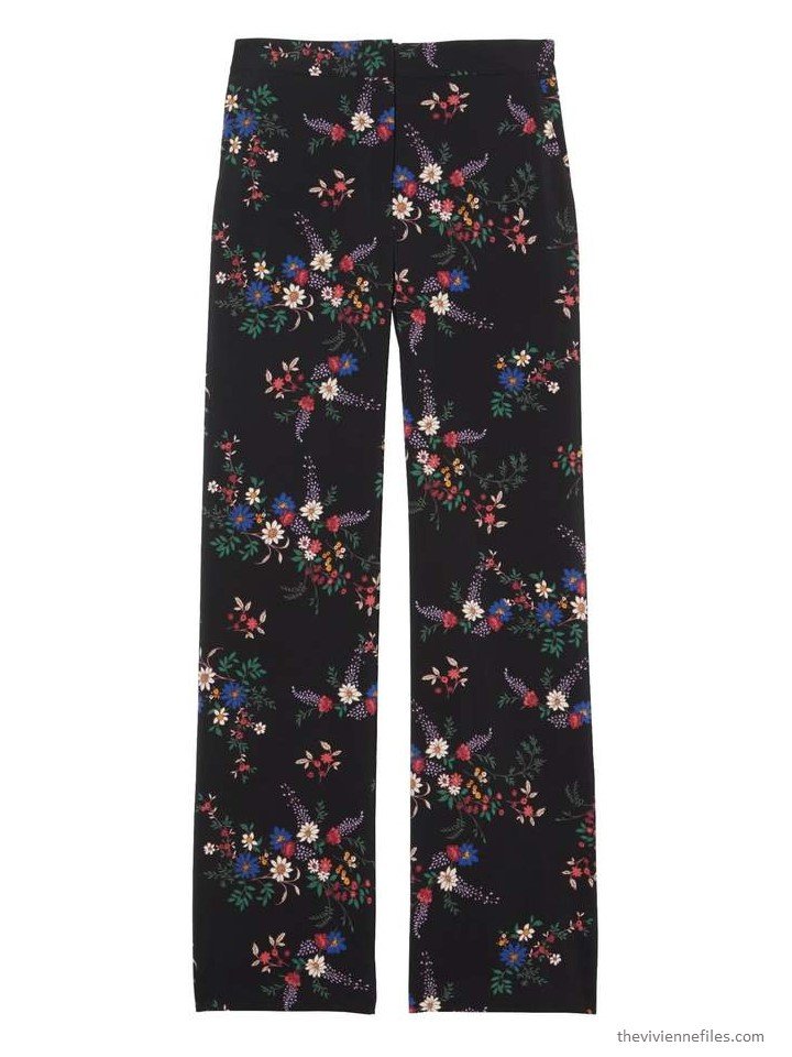 10 Ways to Wear Black Print Pants - The Vivienne Files