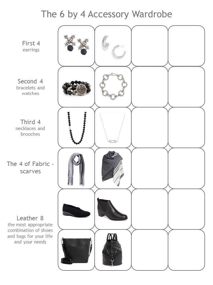 4. half full 4 cluster accessory wardrobe template