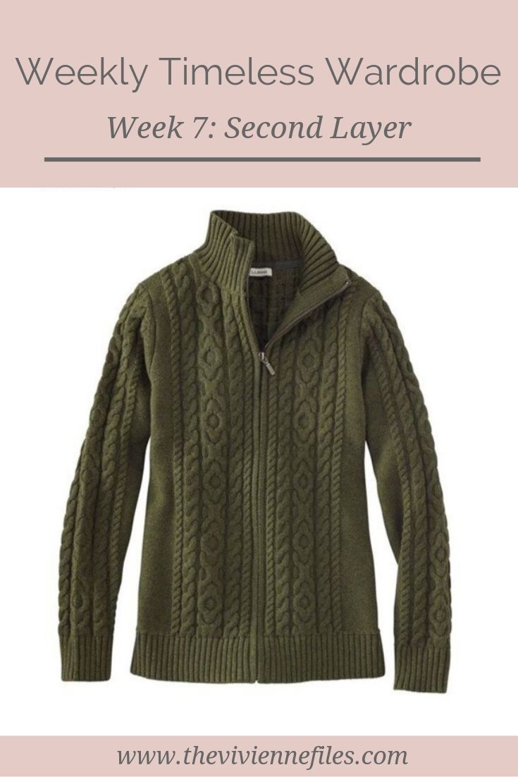 THE WEEKLY TIMELESS WARDROBE, WEEK 7: A SECOND LAYER