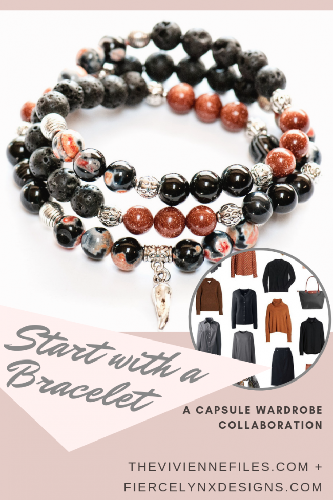 How to build a capsule wardrobe starting with a bracelet