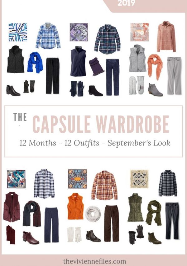 BUILD A TRAVEL CAPSULE WARDROBE BASED ON 6 HERMES SCARVES