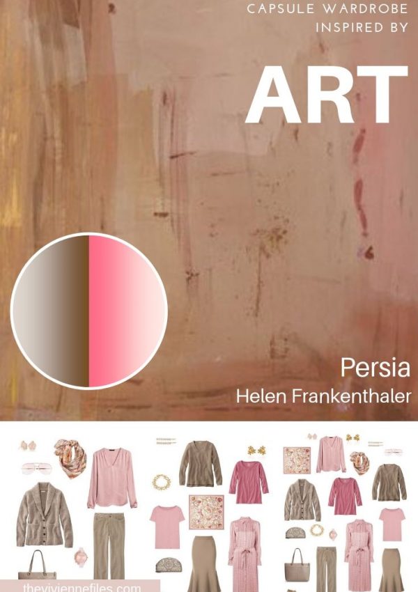 BUILD A TRAVEL CAPSULE WARDROBE INSPIRED BY ART: REVISITING PERSIA, BY HELEN FRANKENTHALER