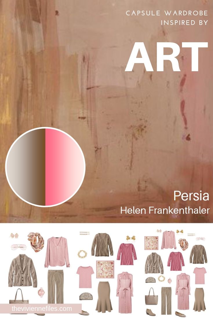 BUILD A TRAVEL CAPSULE WARDROBE INSPIRED BY ART: REVISITING PERSIA, BY HELEN FRANKENTHALER