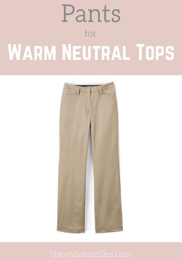 What Pants Go With my Warm Neutral Tops